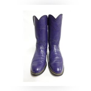 Women’s Justin Purple Roper Boots